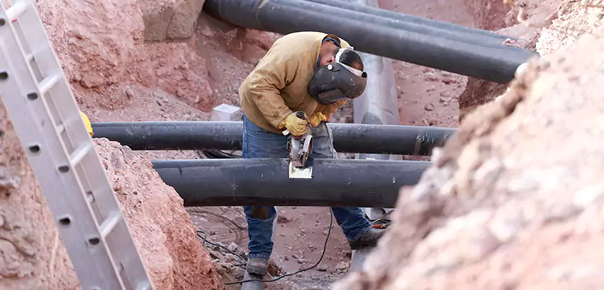Cast Iron Sewer Pipe Replacement in Beverly
